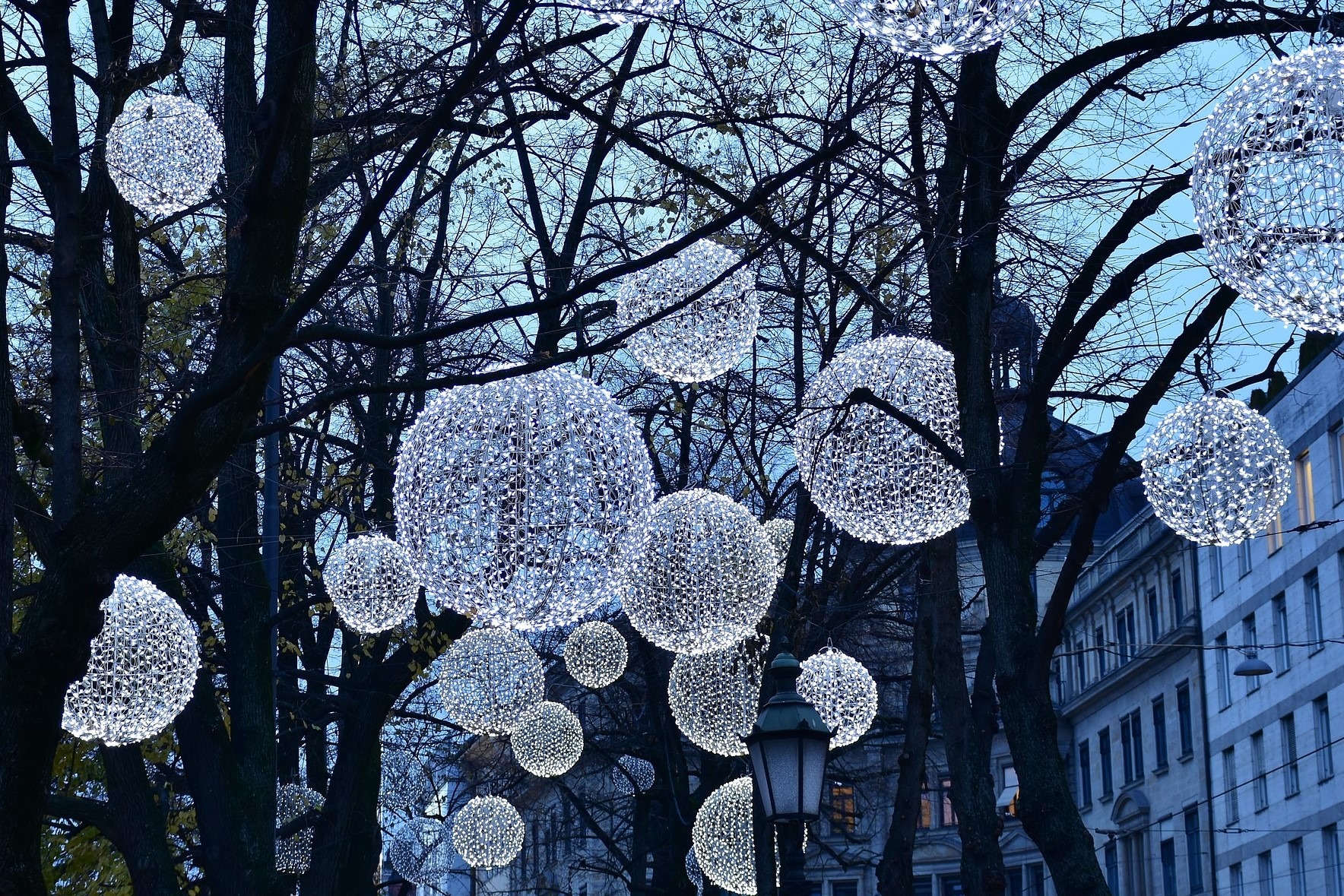 bulles de lumière