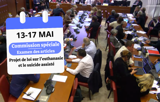 Euthanasie, suicide assisté : la commission spéciale adopte le projet de loi "le plus permissif au monde"